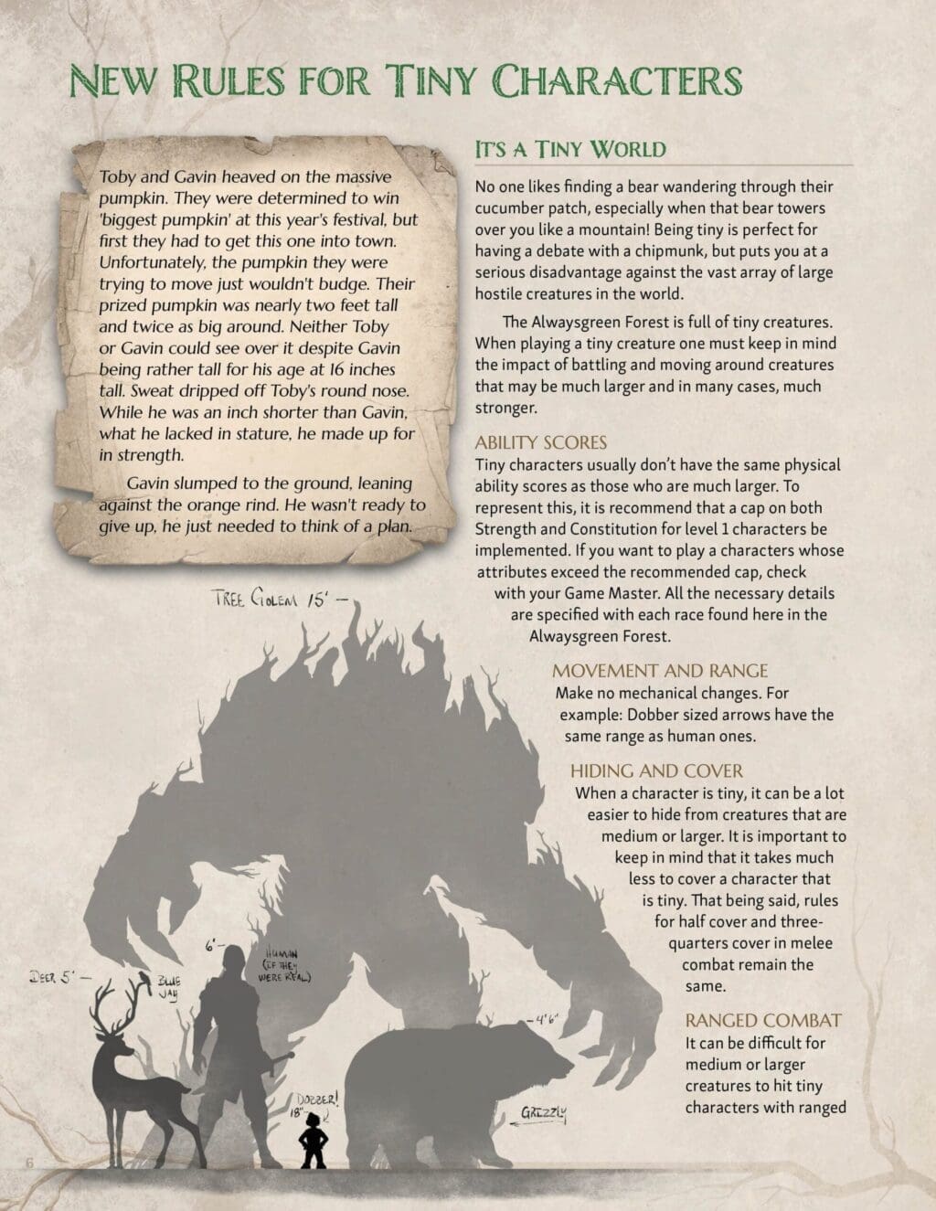 Rules for Playing Tiny Characters in 5th Edition - Image 3