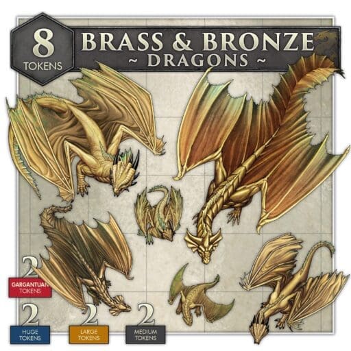 Dragons - Brass & Bronze Digital Download