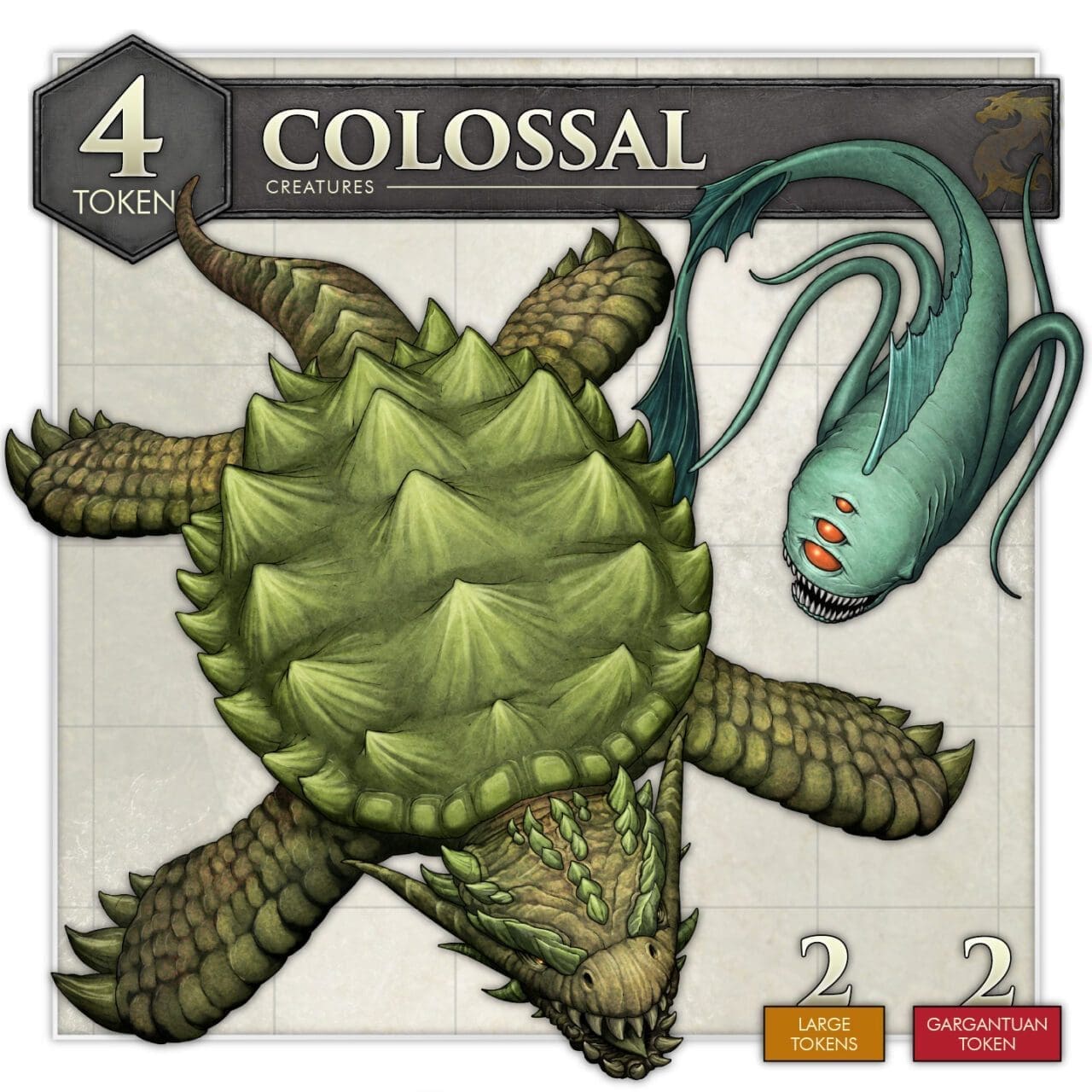 Colossal Monsters Digital Download – Splattered Ink Games