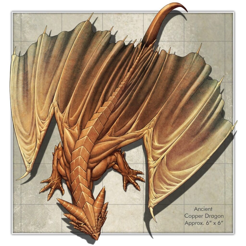 Dragons - Copper & White Digital Download - Image 3