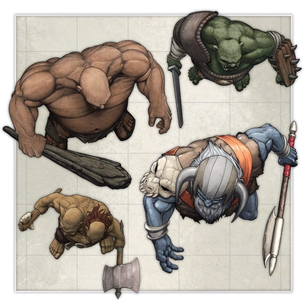 Giants Acrylic Tokens (2 Sheets) - Image 2