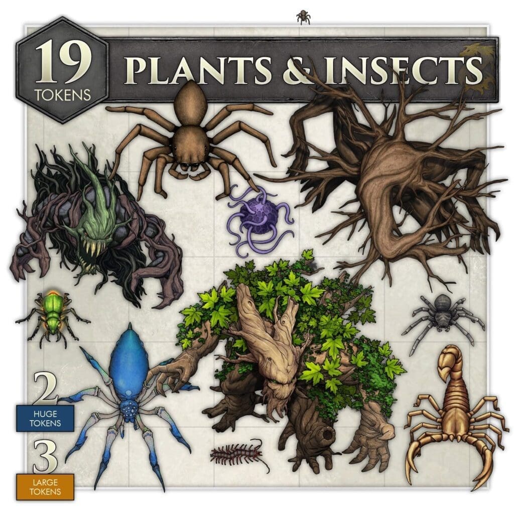 Insects & Plants Digital Download