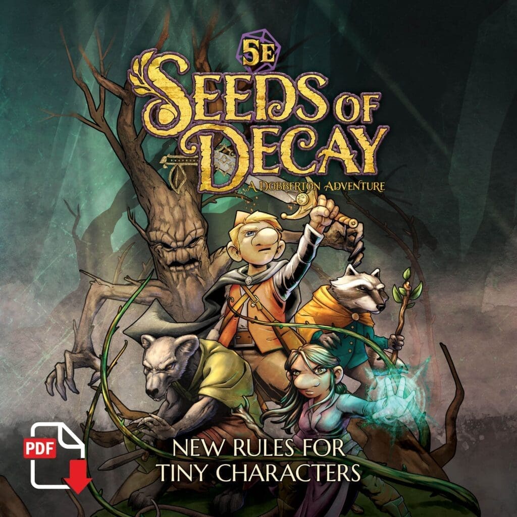 Rules for Playing Tiny Characters in 5th Edition