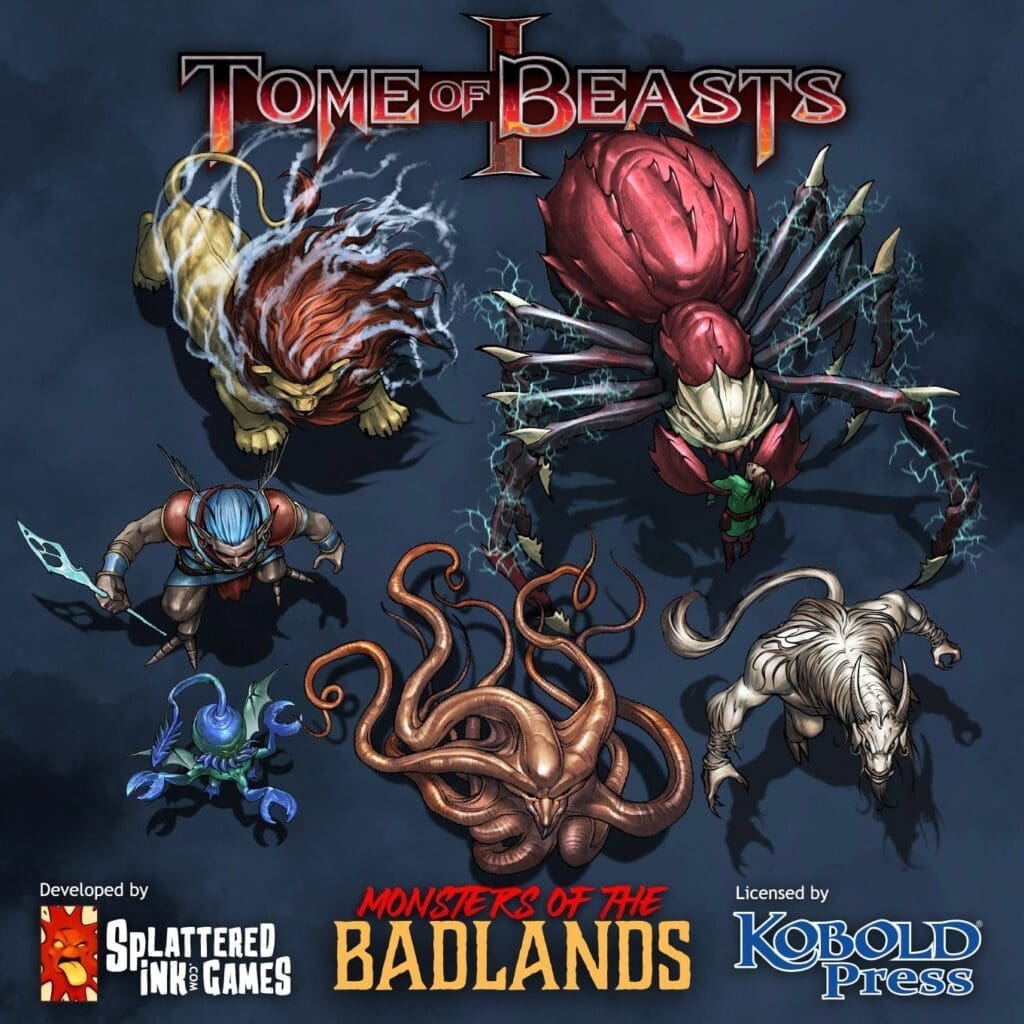 Monsters of the Badlands Tokens from Tome of Beasts 1