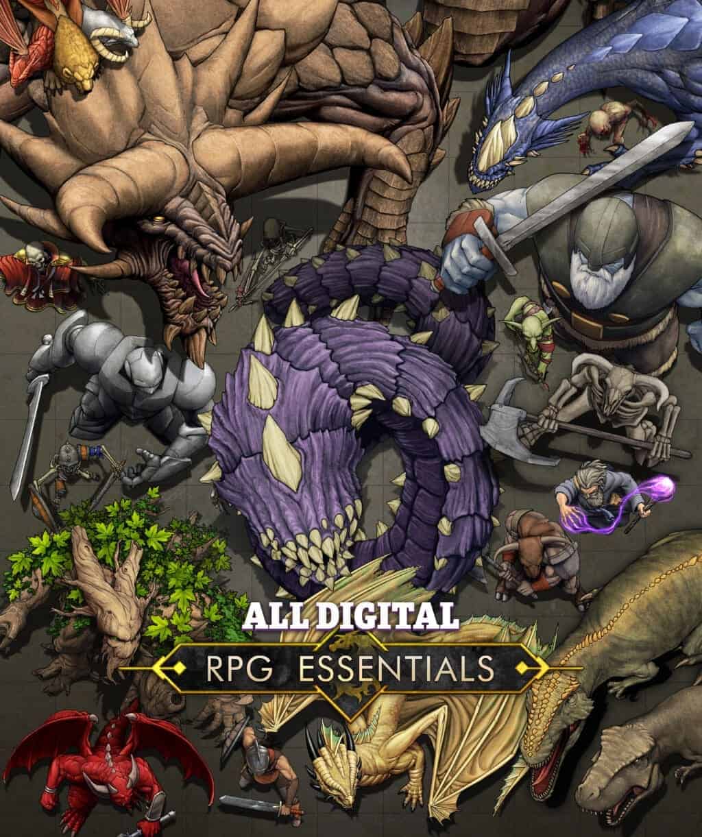 Classic Fantasy Tokens: ALL DIGITAL